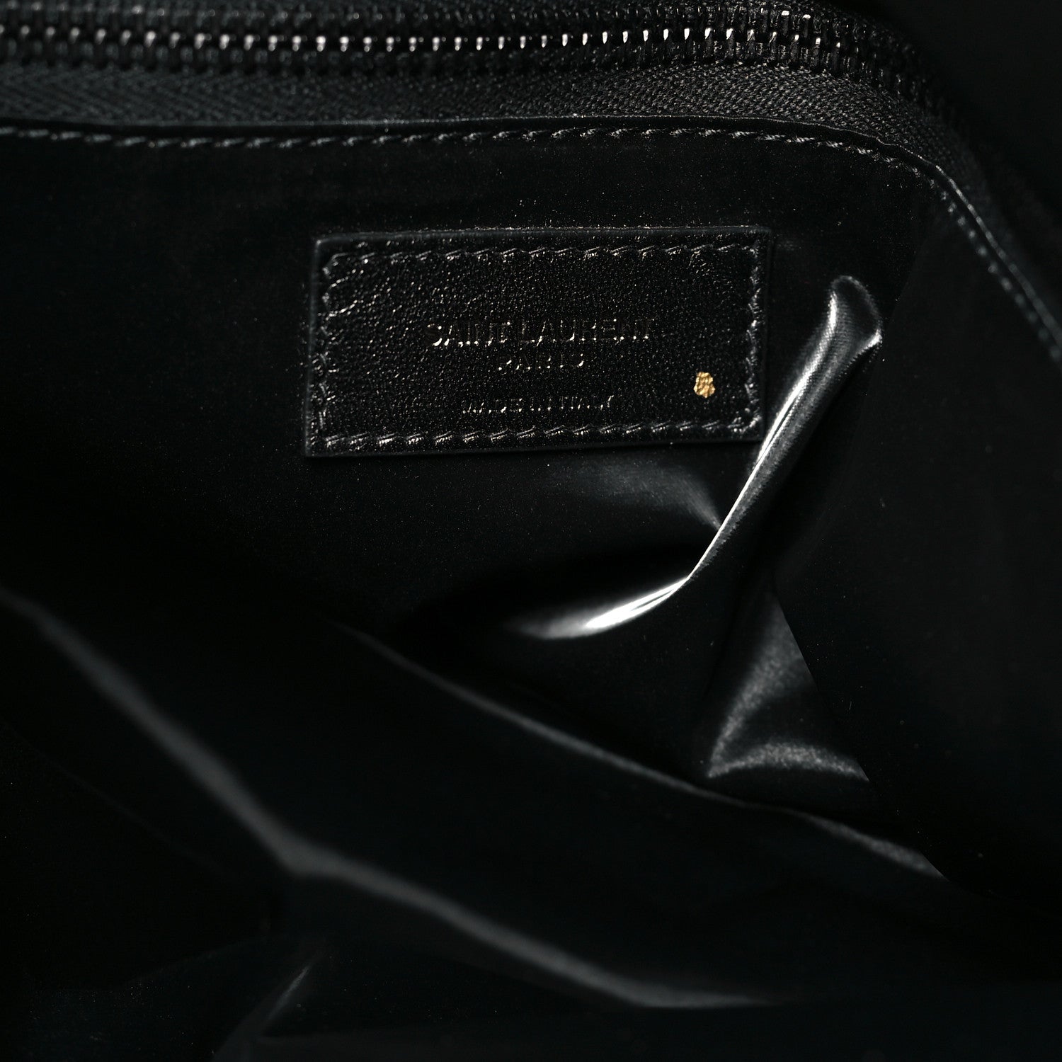 Silktech Canvas Wide Puffer Tote Black