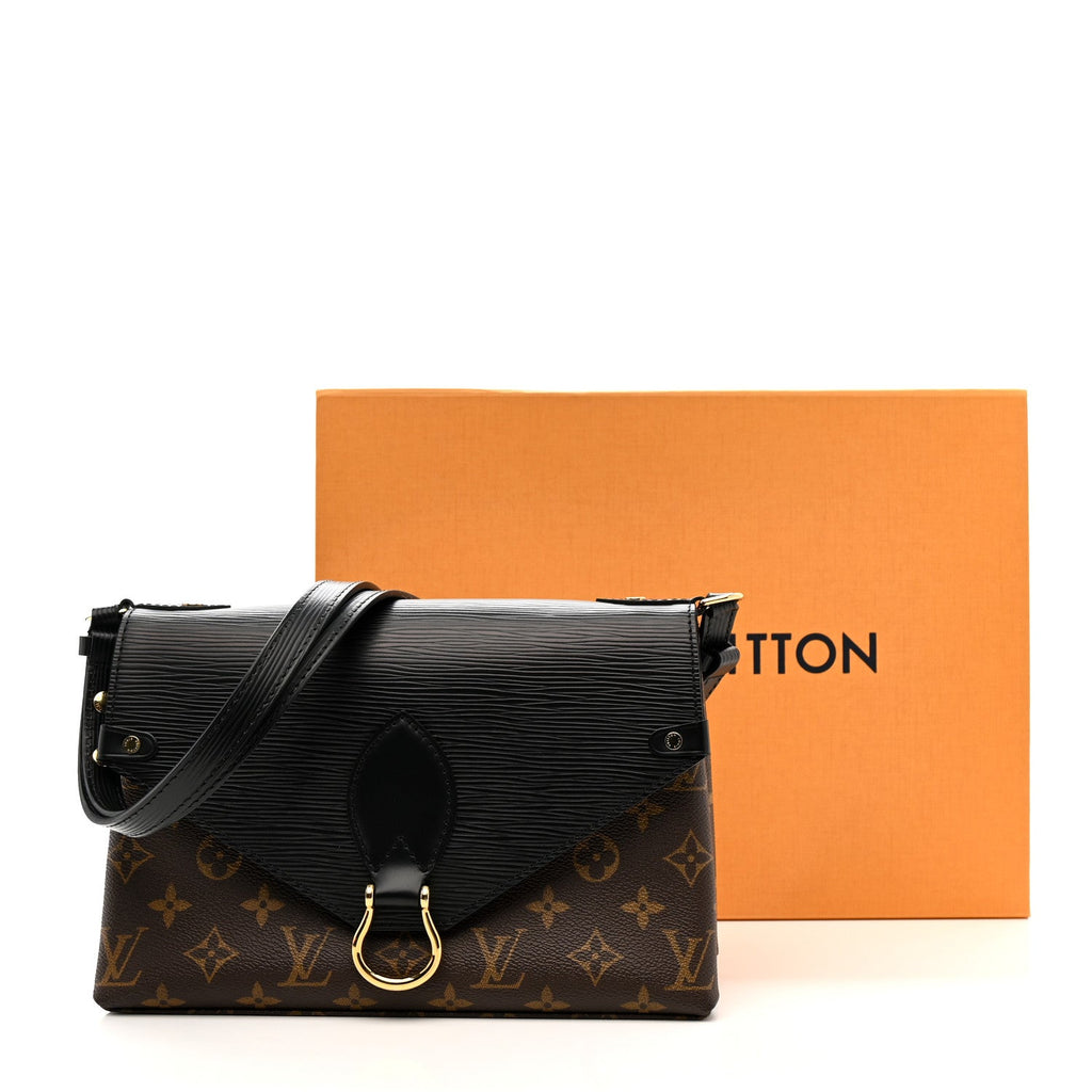 Epi Monogram Saint Michel Black