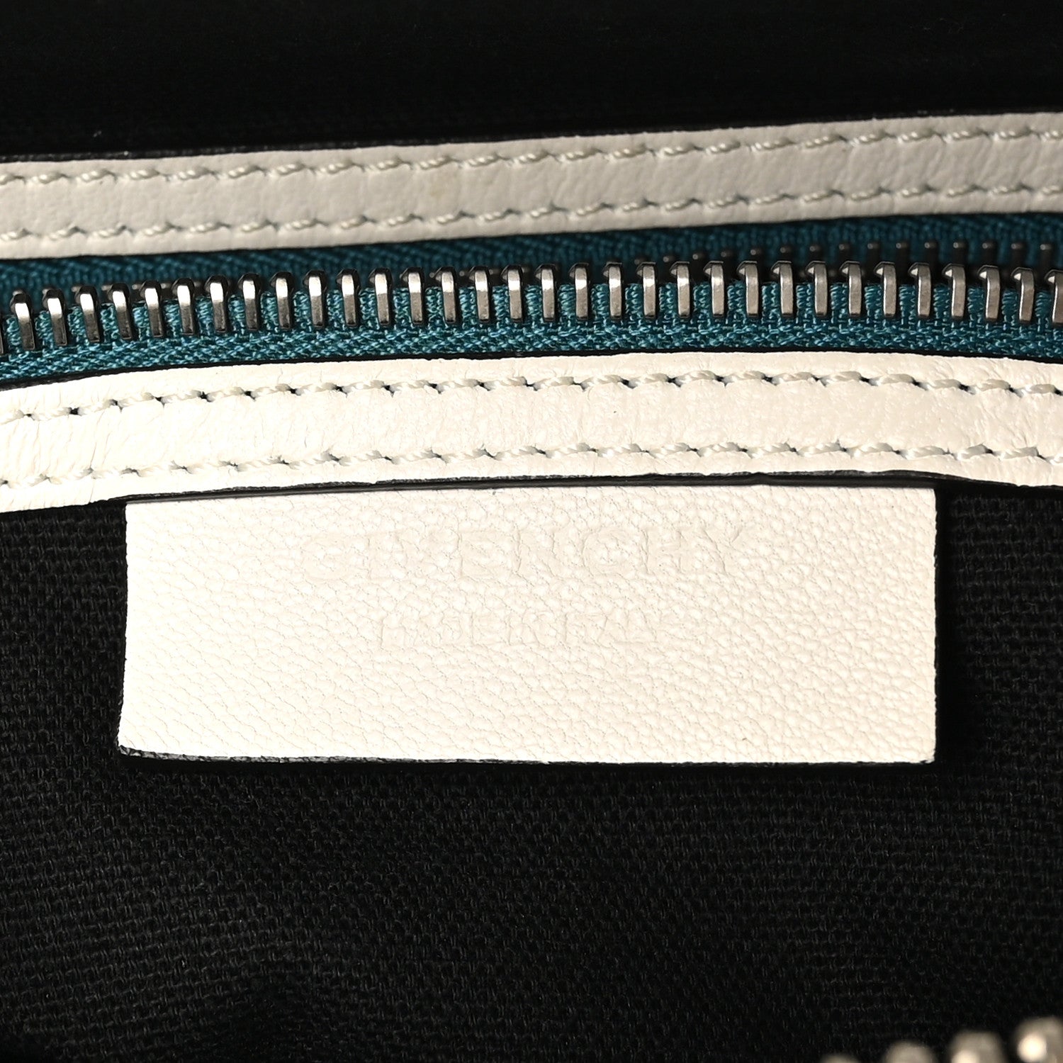 Lambskin Perforated Small Antigona White