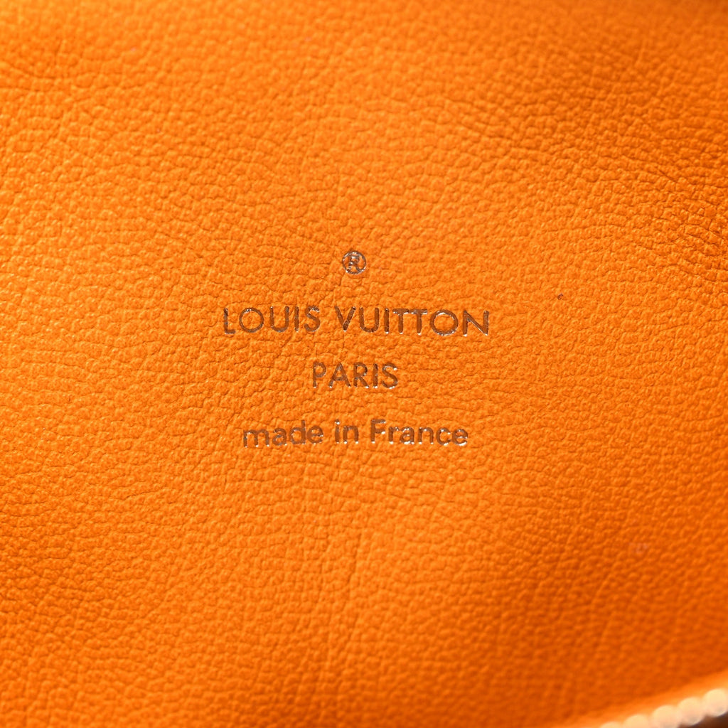 Lambskin Embossed Monogram Coussin MM Black