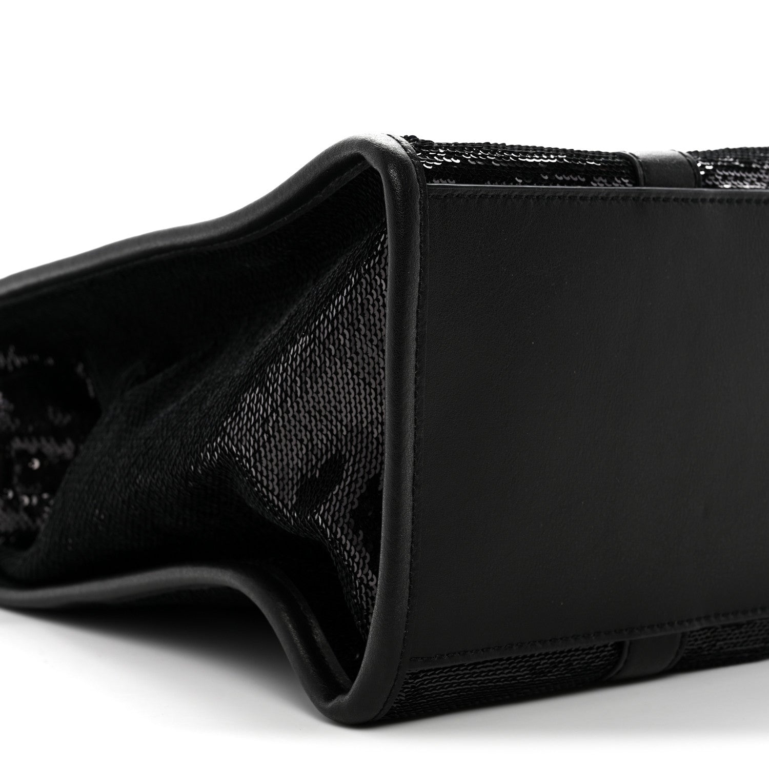 Sequin Medium The Tote Bag Black