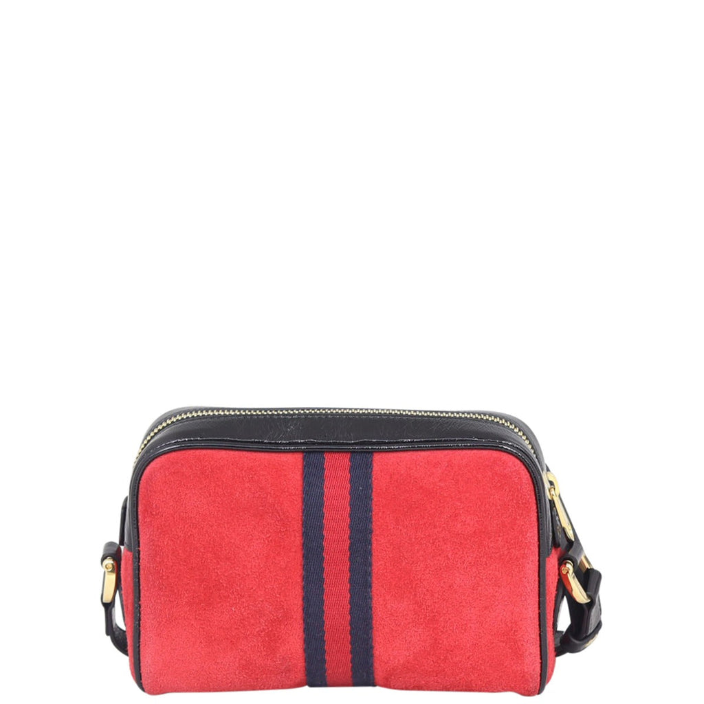 Gucci Ophidia Mini Suede Shoulder Bag