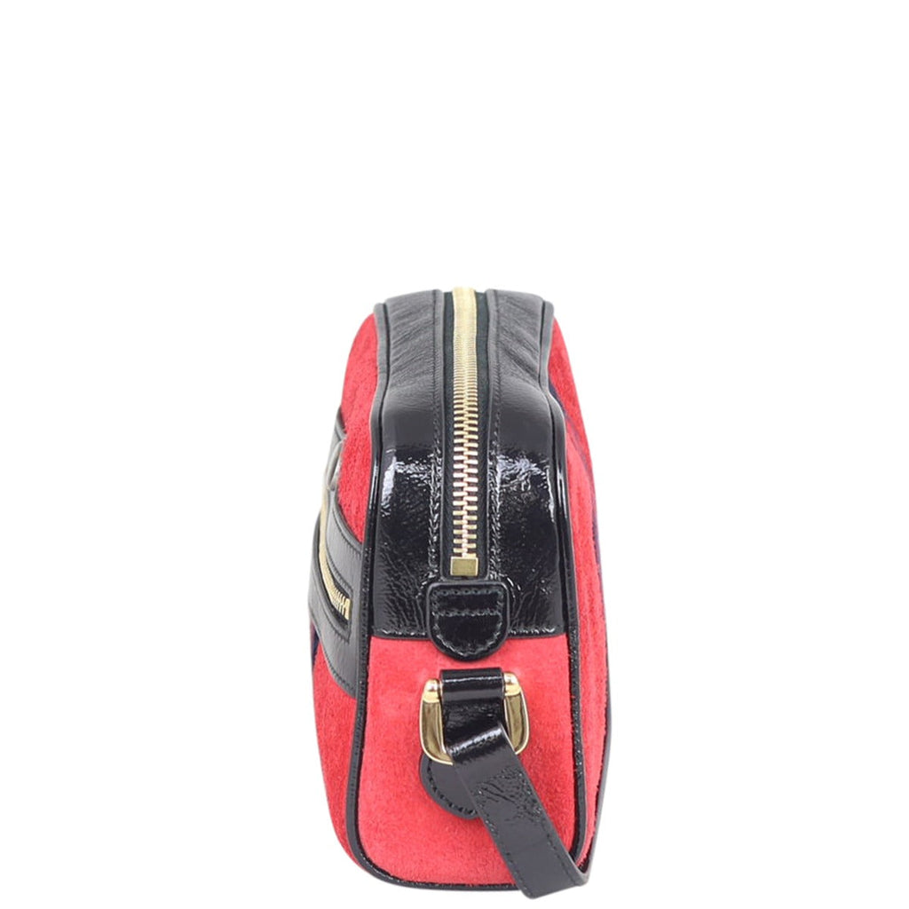 Gucci Ophidia Mini Suede Shoulder Bag