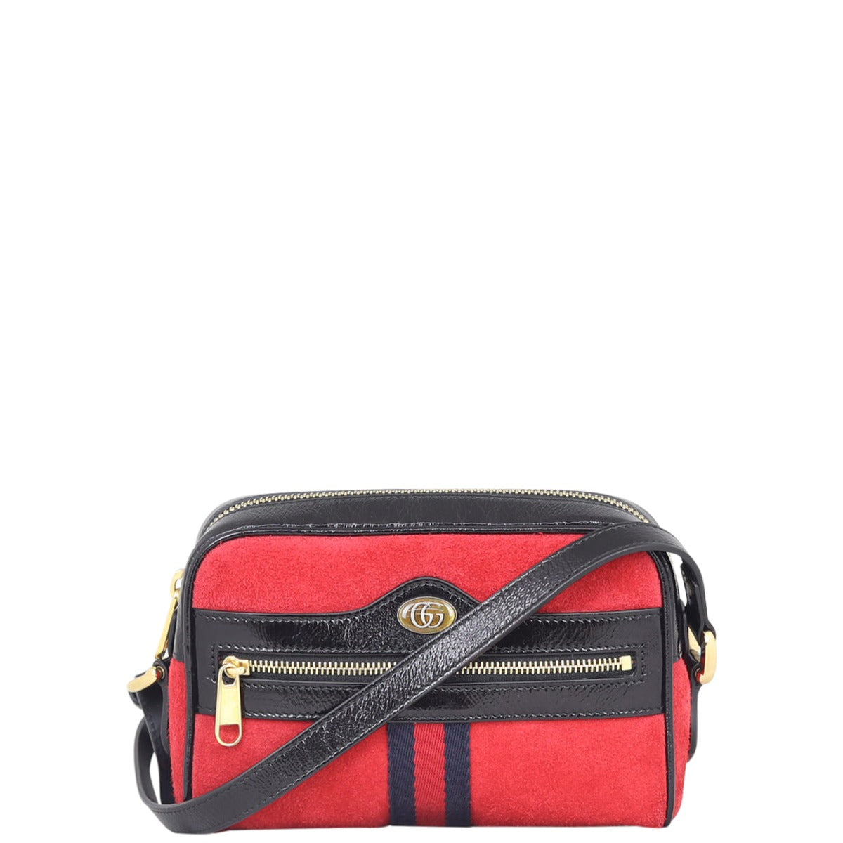 Gucci Ophidia Mini Suede Shoulder Bag