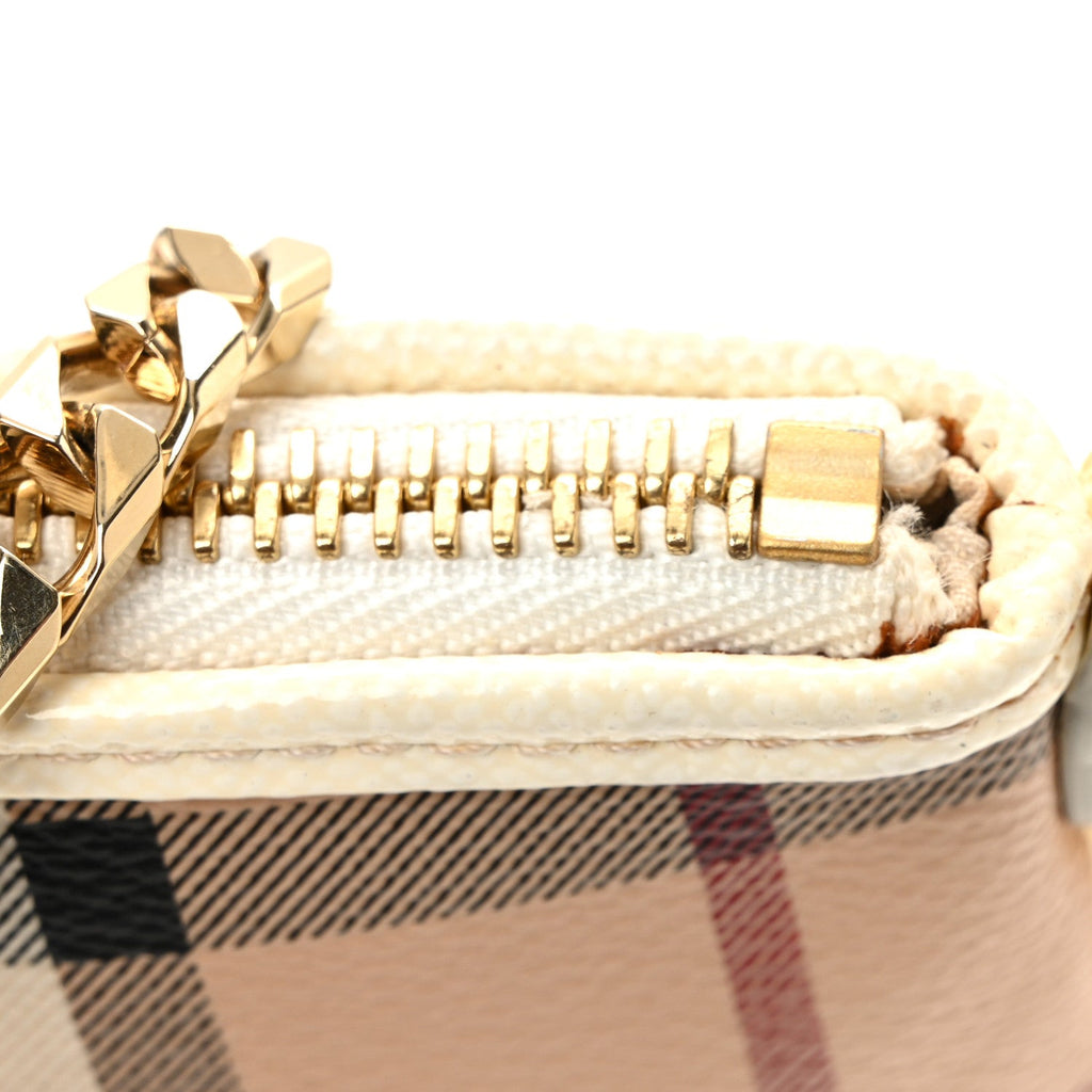 Haymarket Check Pochette White