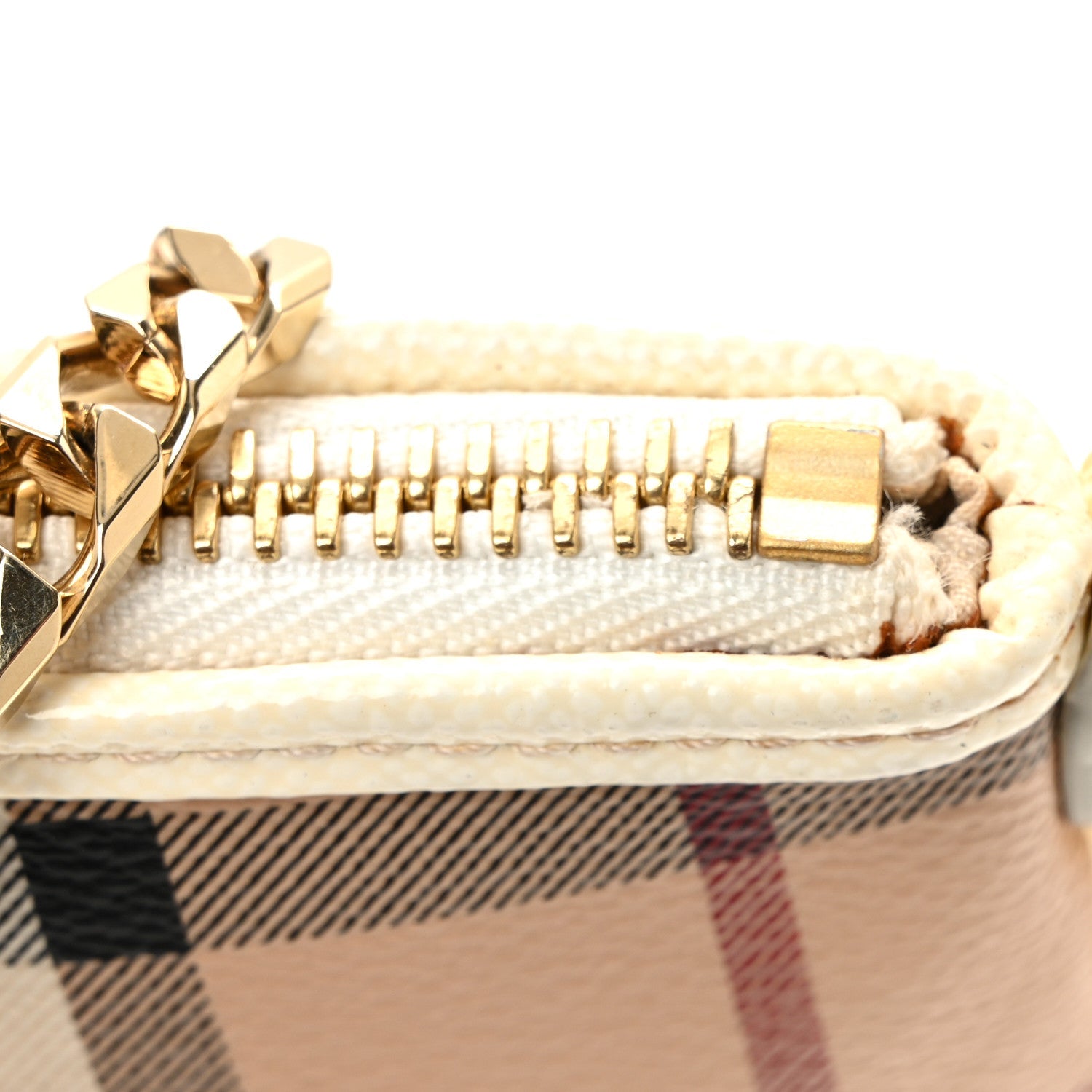 Haymarket Check Pochette White