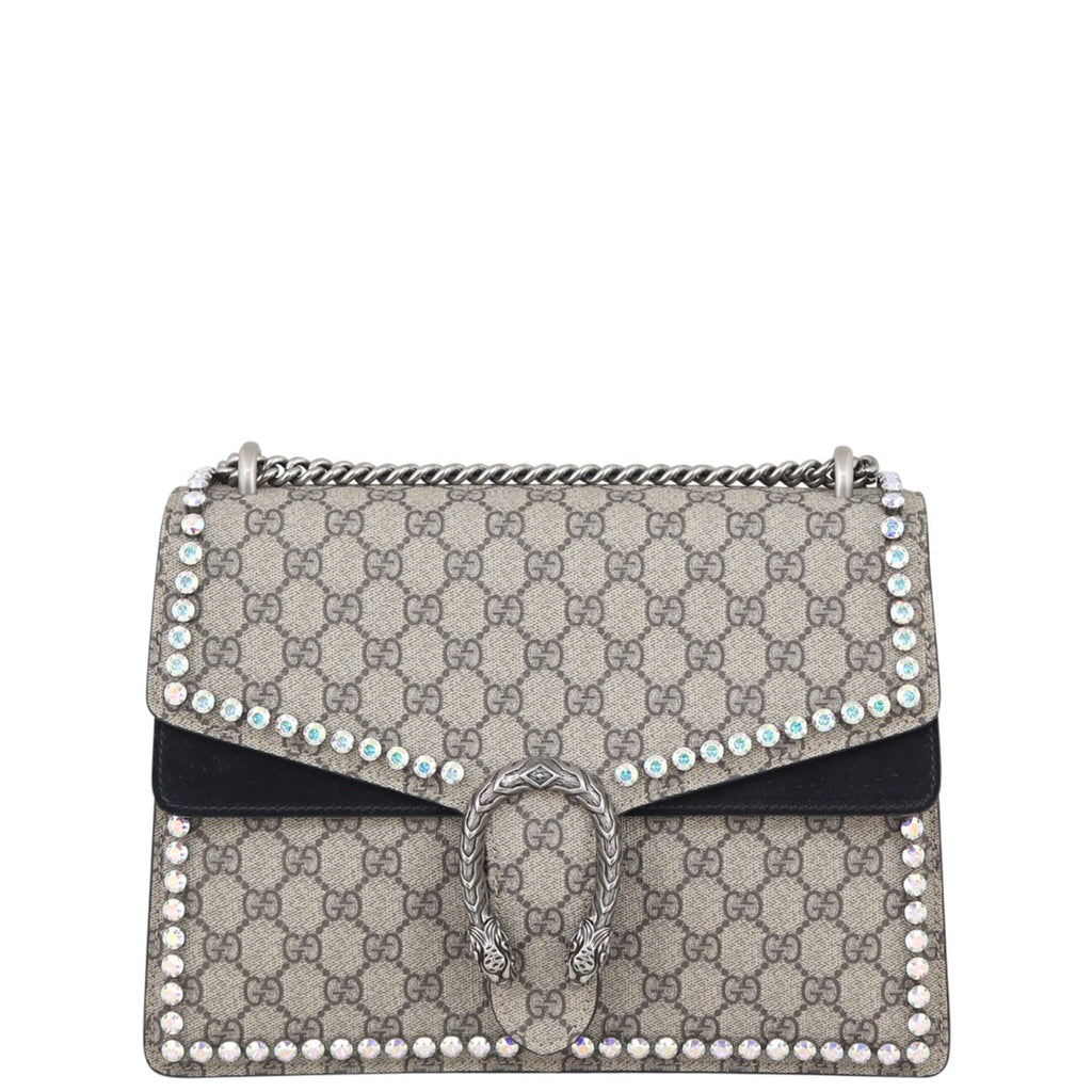 Gucci Dionysus Crystal Embellished Medium Shoulder Bag