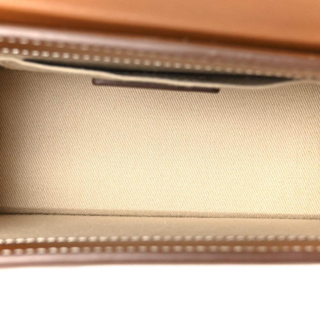 Smooth Calfskin Le Chiquito Noeud  Light Brown