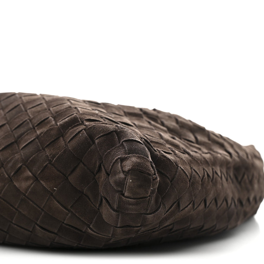 Suede Intrecciato Small Hop Fondant