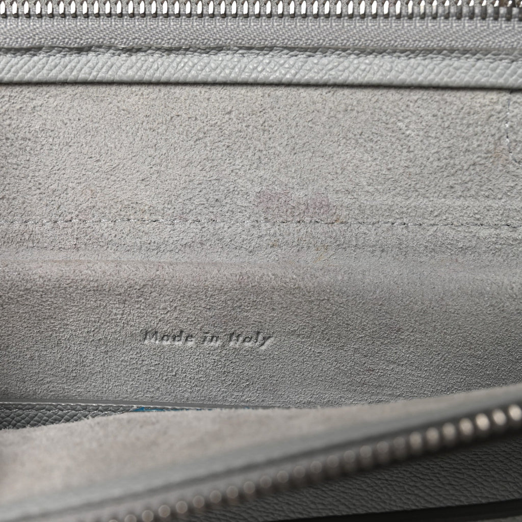 Grained Calfskin Micro Belt Bag Cloud