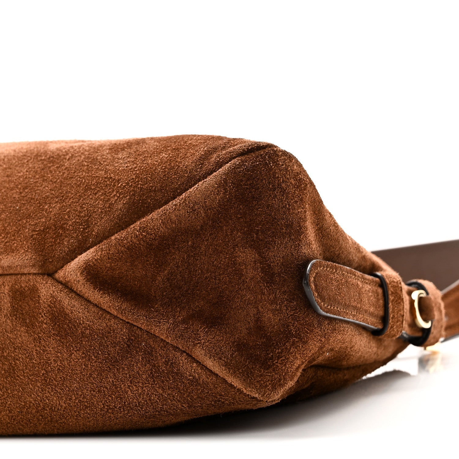 Scamosciato Suede Medium Aimee Shoulder Bag Cacao