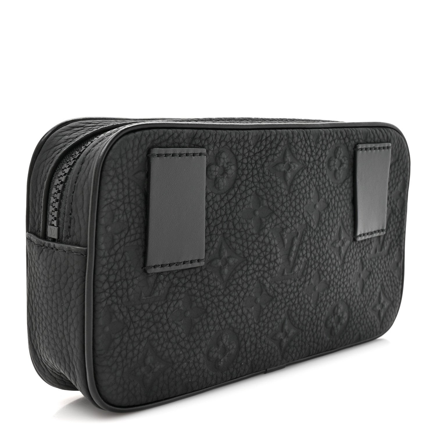 Taurillon Monogram Uniformes Solar Ray Soft Pochette Volga Belt Bag Black