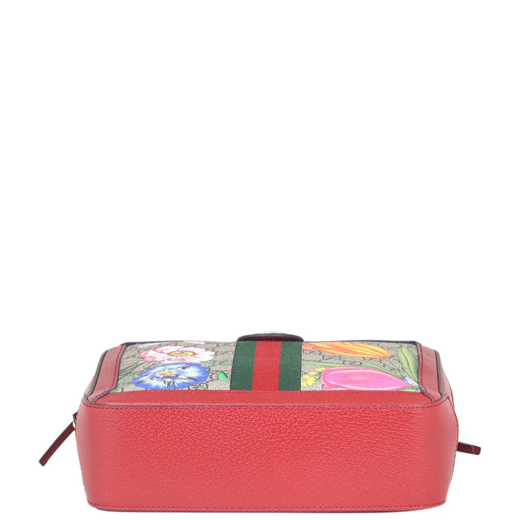 Gucci Flora GG Supreme Ophidia Small Shoulder Bag