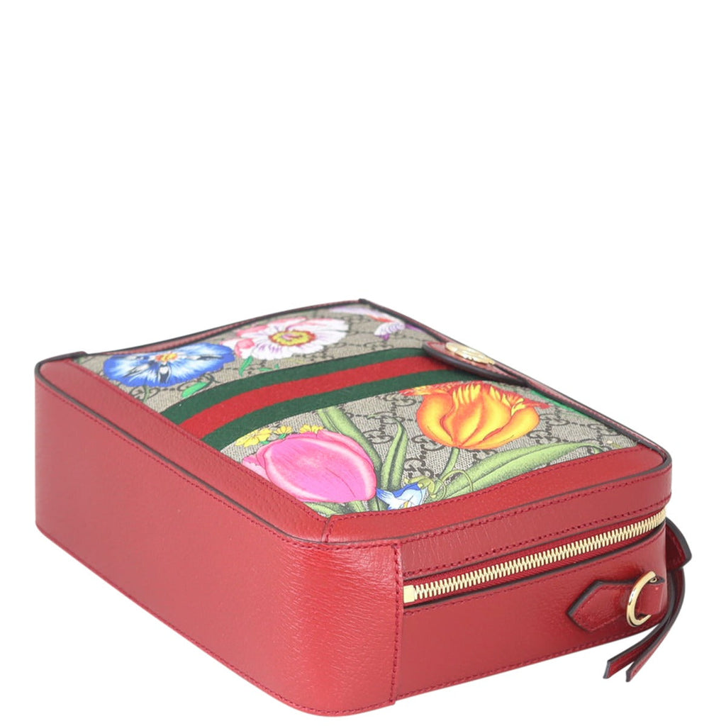 Gucci Flora GG Supreme Ophidia Small Shoulder Bag