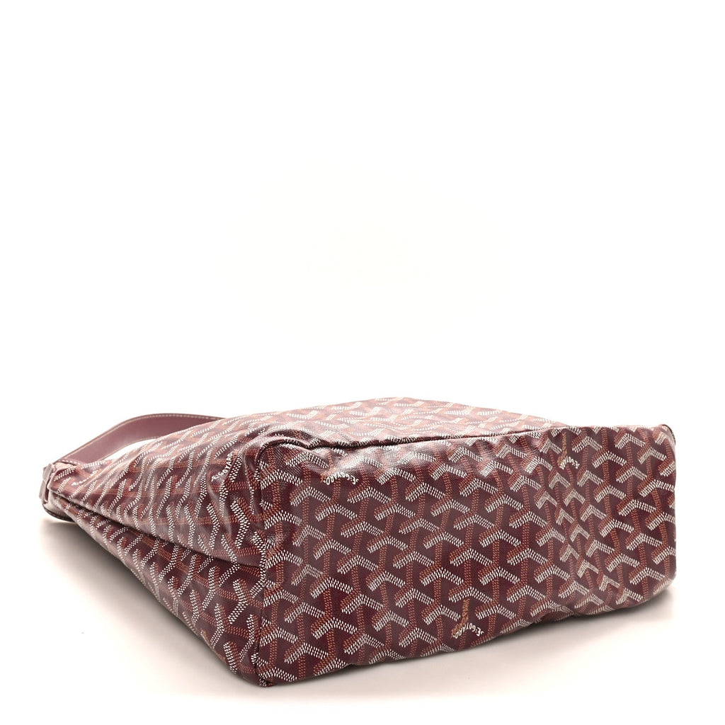 Goyardine Boheme Hobo Burgundy
