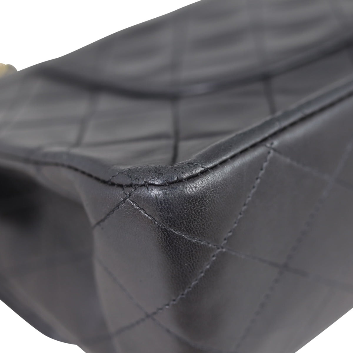 Chanel Classic Double Flap Medium | 2 Series Black Vintage Lambskin