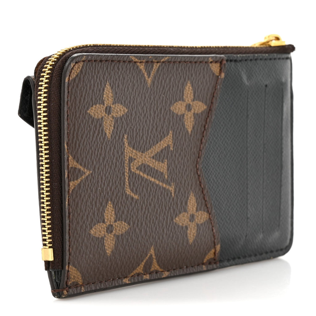 Monogram Recto Verso  Holder Black