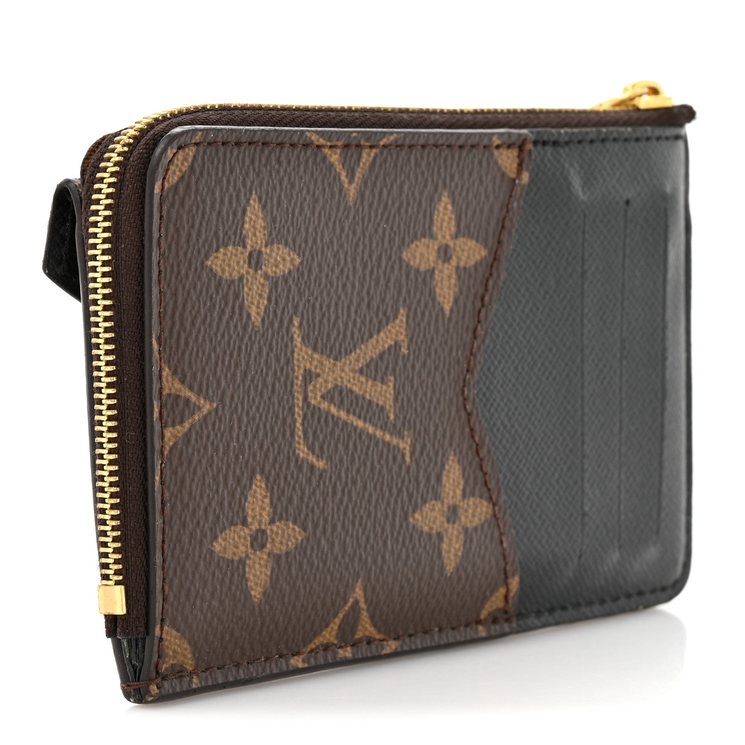 Monogram Recto Verso  Holder Black