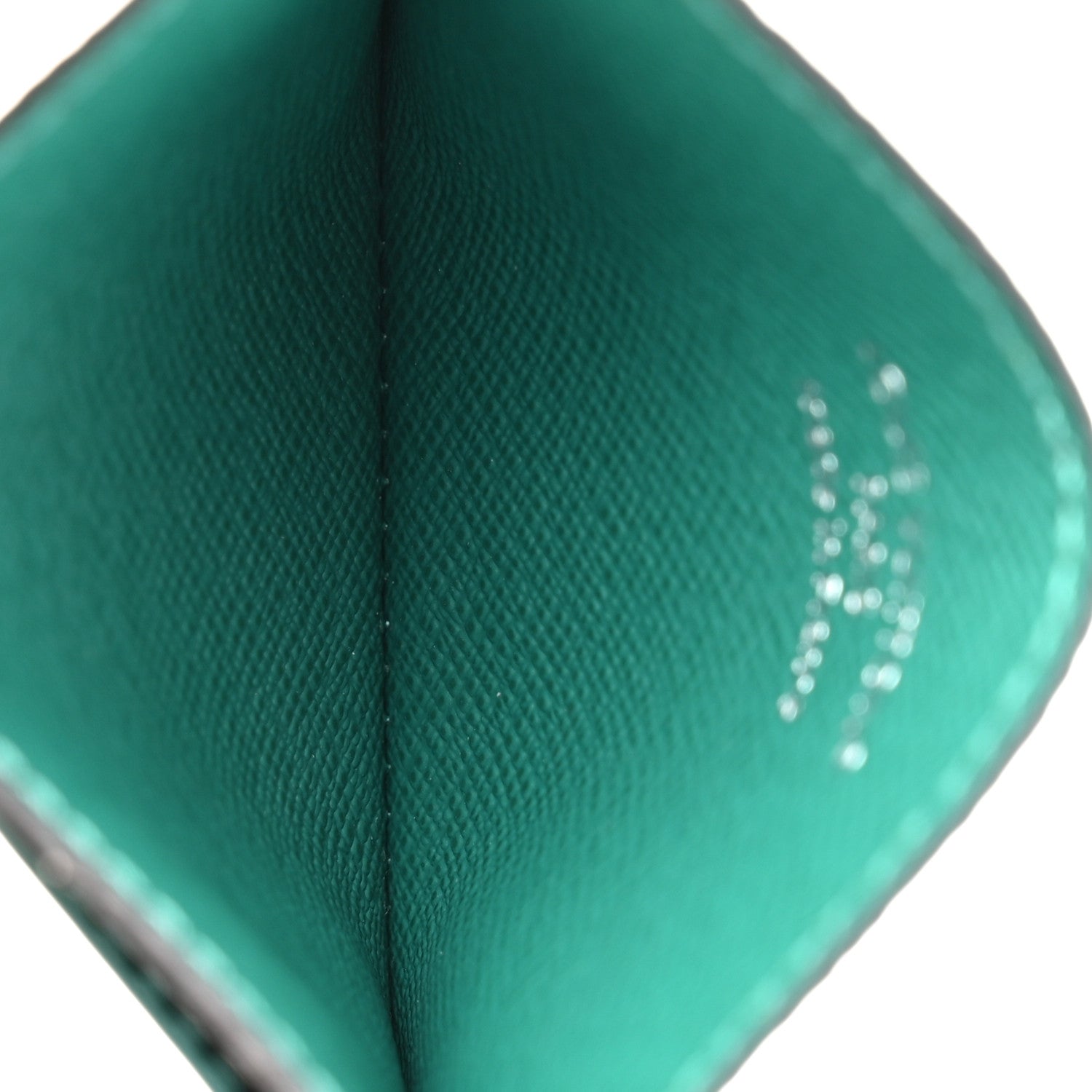 Monogram Macassar Double  Holder Borneo Green