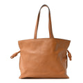 Calfskin Large Flamenco Knot Bag Warm Desert