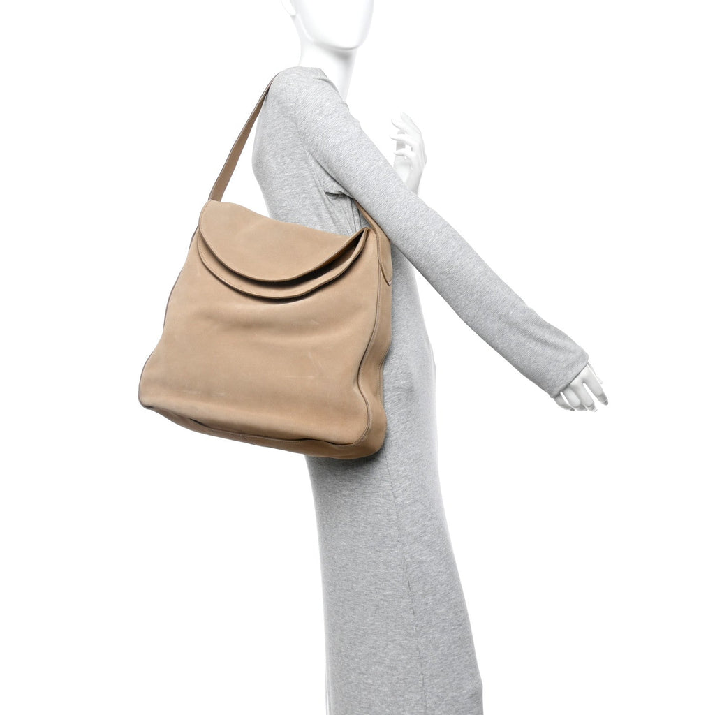 Scamosciato Hobo Cammello