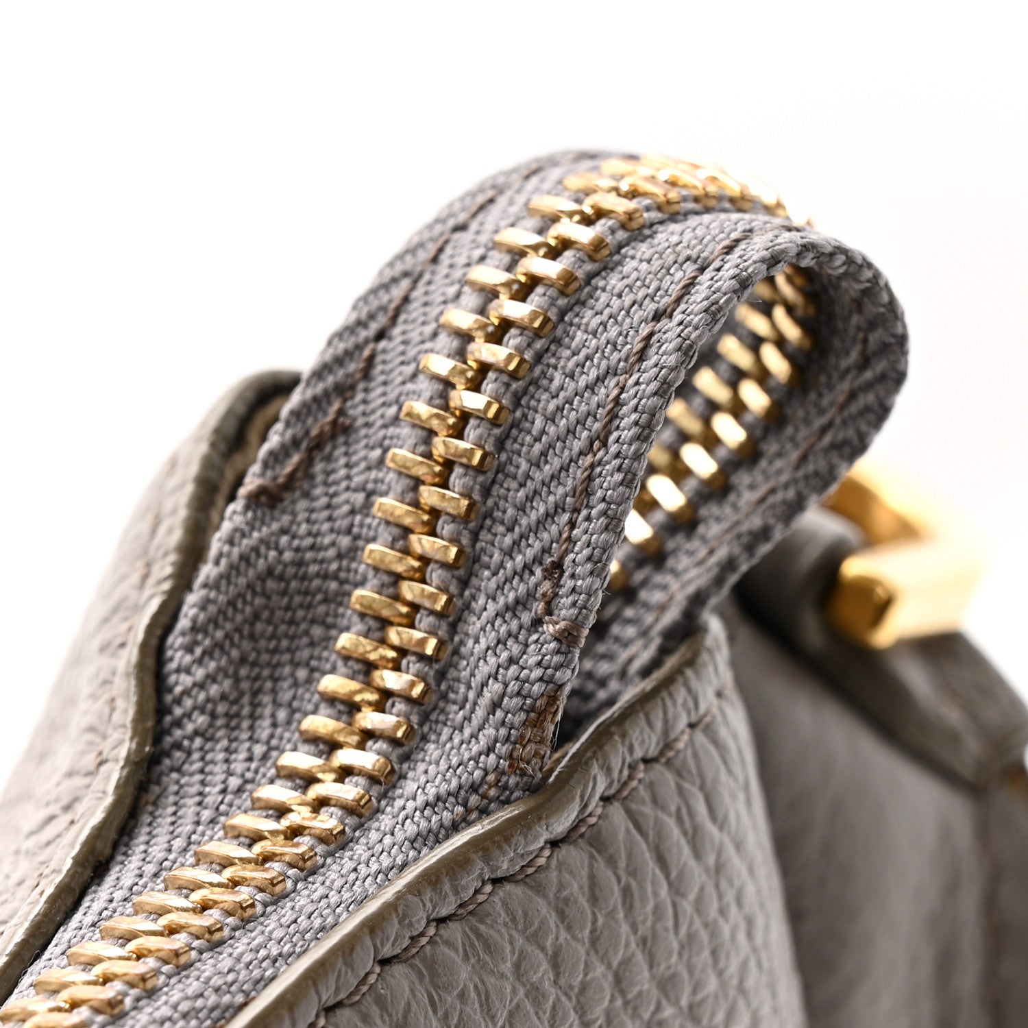Calfskin Medium Marcie Satchel Cashmere Grey