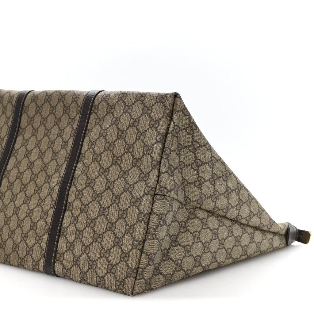 GG Plus Monogram Medium Joy Tote Dark Brown