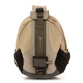 Nylon Nubuck G-Trail Small Sling Bag Taupe Anthracite Sand