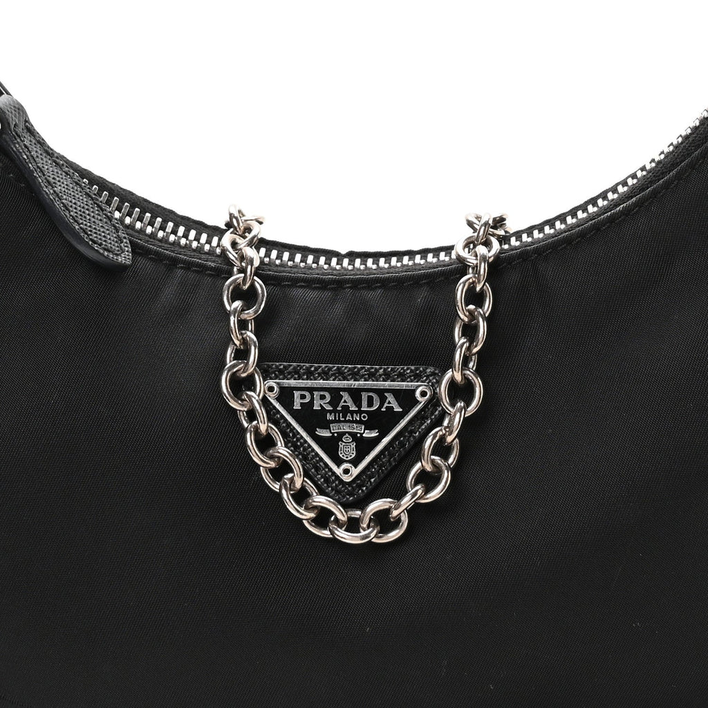 Nylon Re-Edition 2005 Shoulder Bag Black