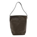 Canvas Calfskin Medium N/S Park Tote Taupe