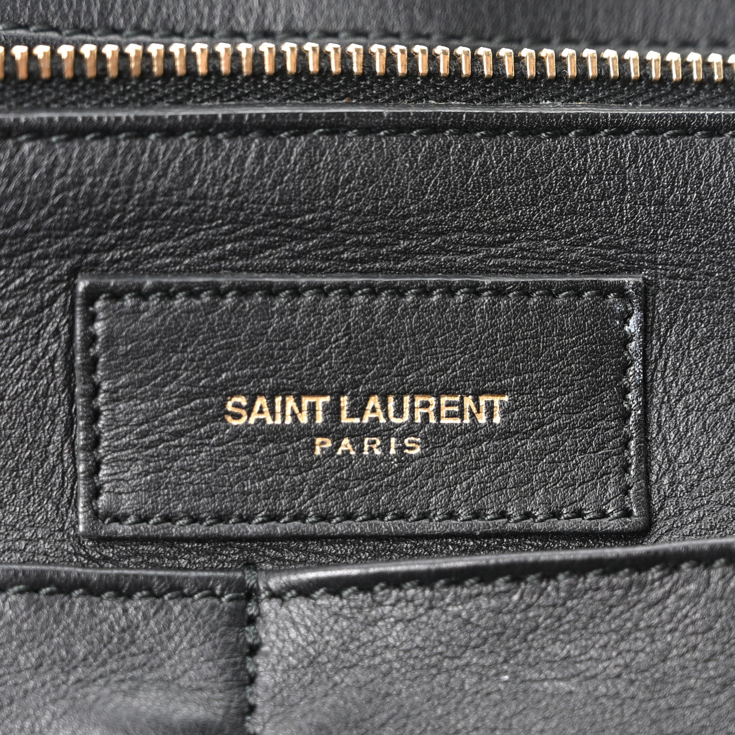 Calfskin Medium Classic Y Cabas Black