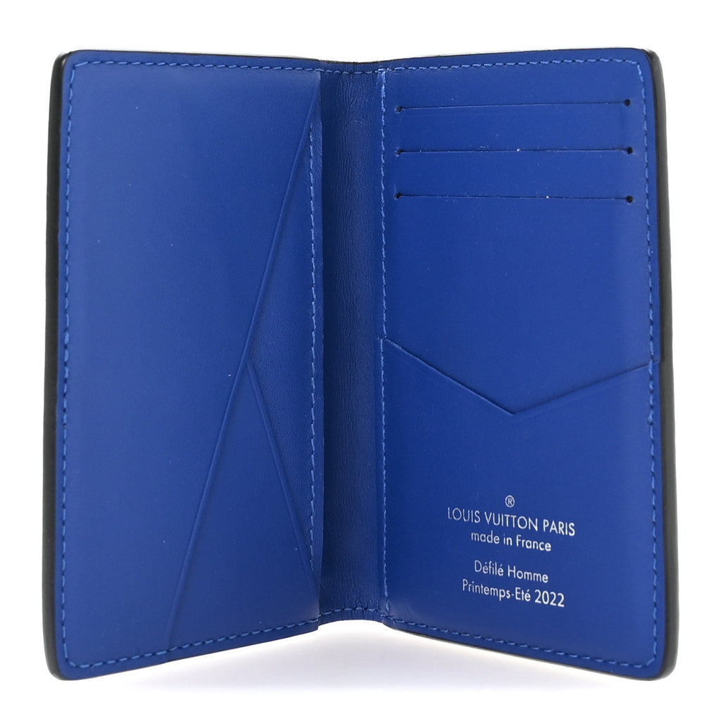 Taurillon Illusion Pocket Organizer Bleu Vert