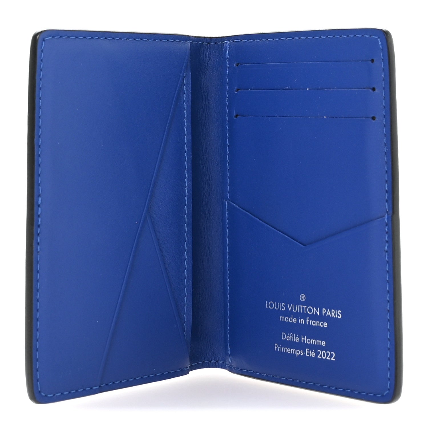 Taurillon Illusion Pocket Organizer Bleu Vert