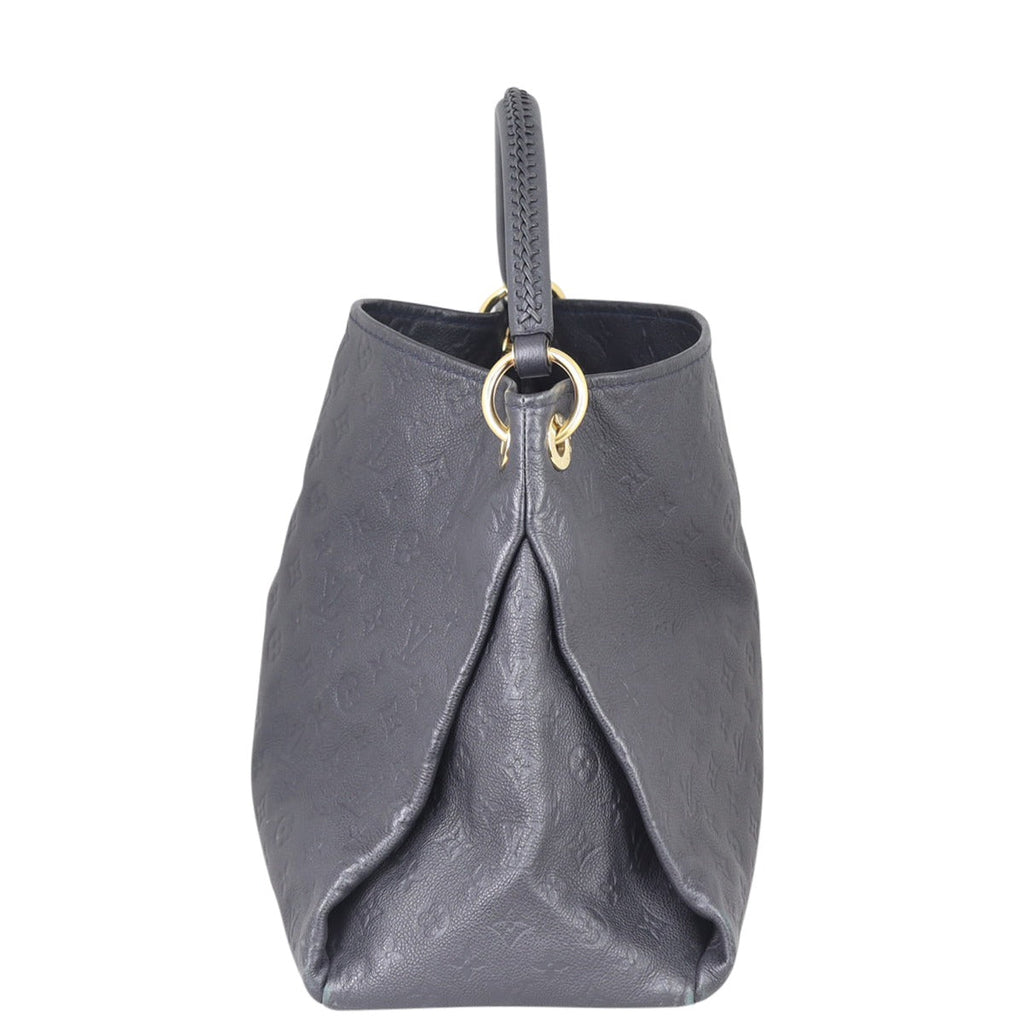 Louis Vuitton Artsy MM Monogram Empreinte | Very Dark Midnight Blue