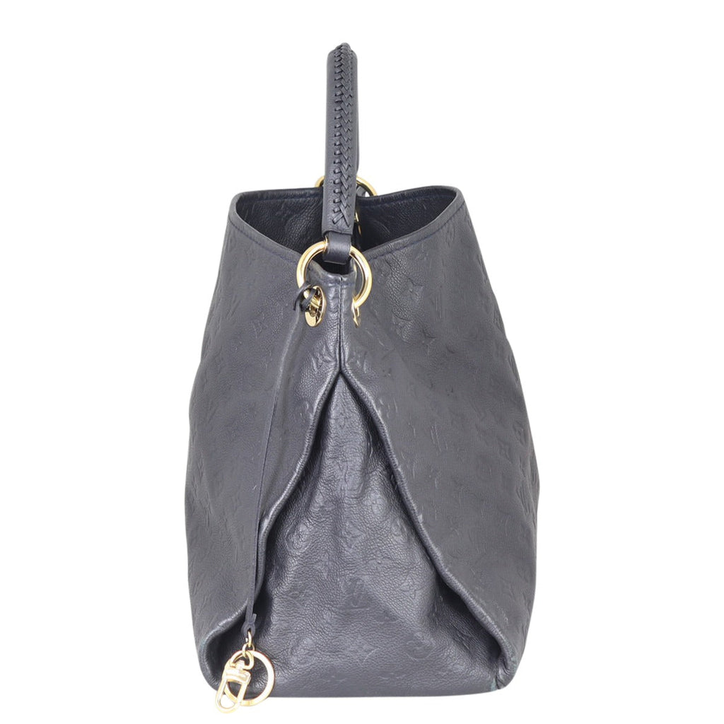 Louis Vuitton Artsy MM Monogram Empreinte | Very Dark Midnight Blue