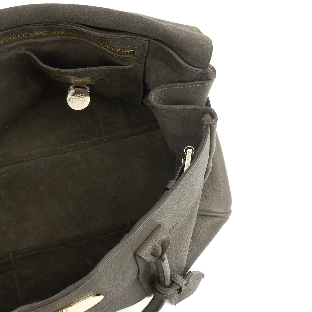 Mulberry Tote Bayswater Heritage in Charcoal Grey, Leather