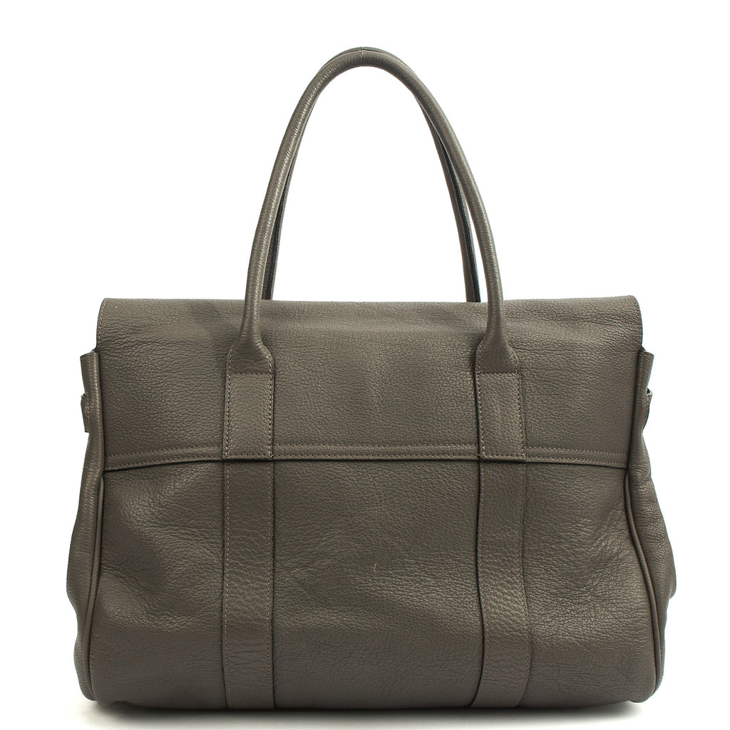 Mulberry Tote Bayswater Heritage in Charcoal Grey, Leather