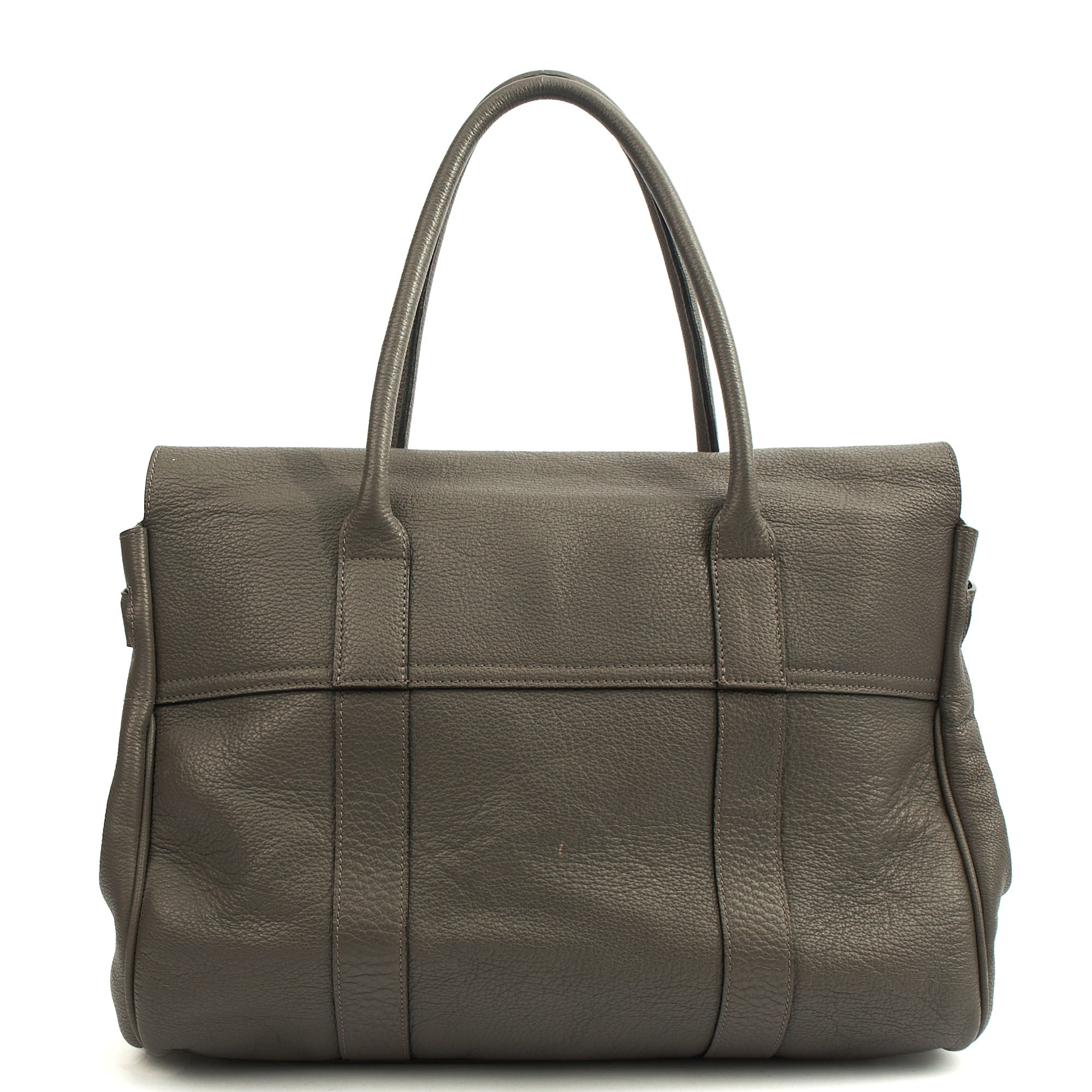 Mulberry Tote Bayswater Heritage in Charcoal Grey, Leather