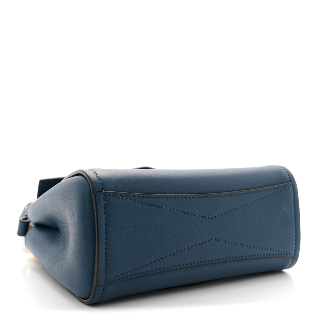 Calfskin Mini Mystic Shoulder Bag Navy