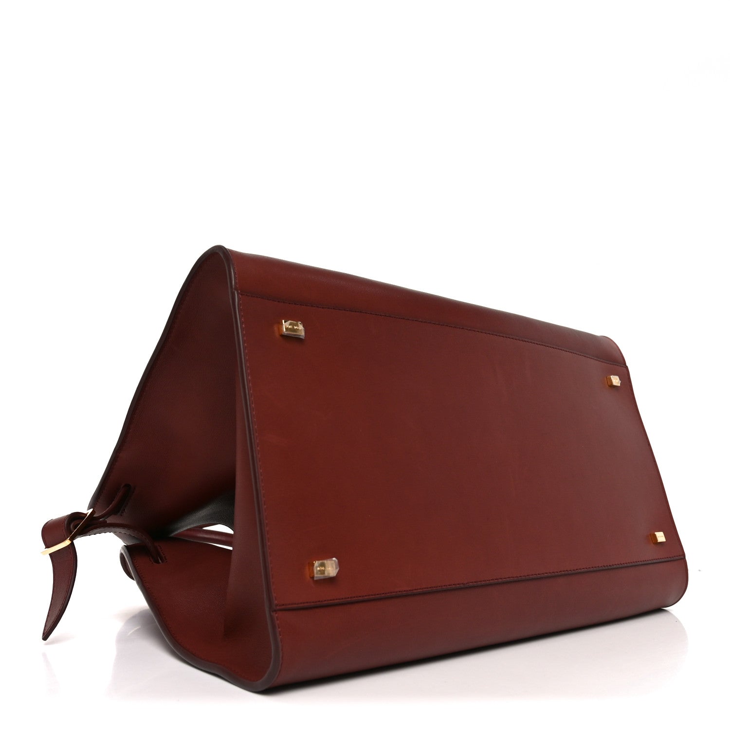 Polished Saddle Calfskin Soft Margaux 15 Cognac