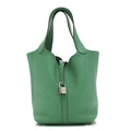 Taurillon Clemence Picotin Lock 22 MM Menthe