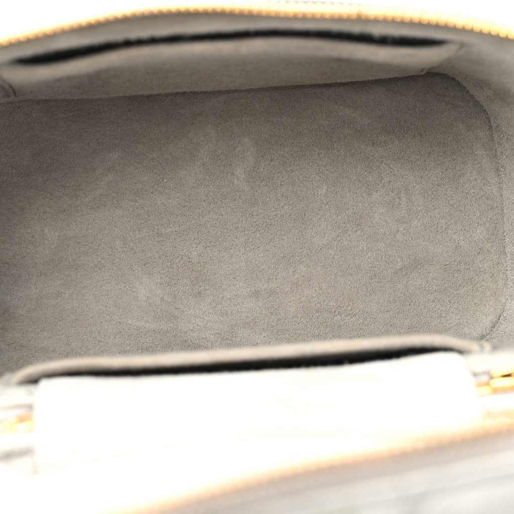 Lambskin Cannage Small Diortravel Vanity Case Cloud Blue