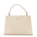 Taurillon Capucines MM Blanc Casse