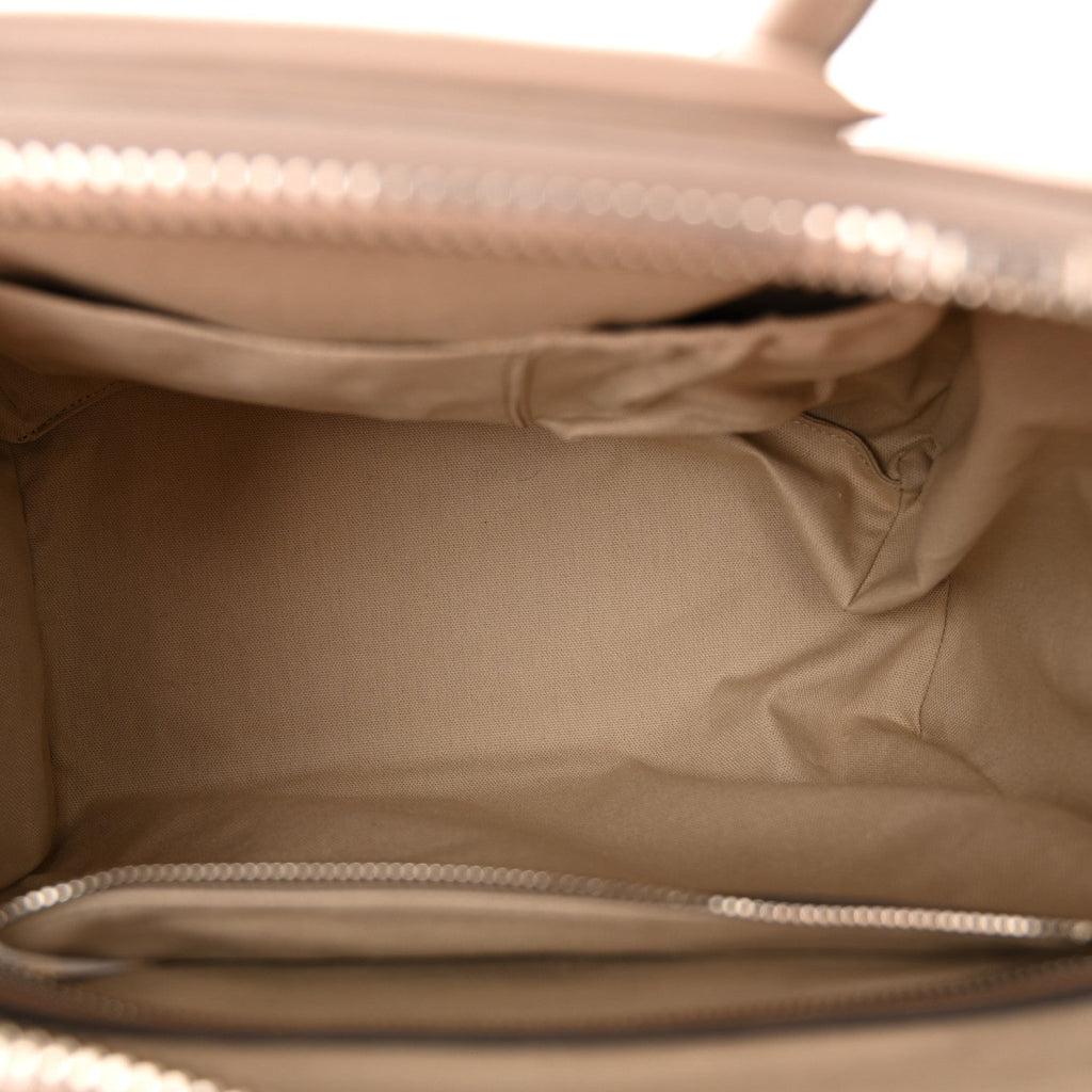 Sugar Goatskin Medium Antigona Linen