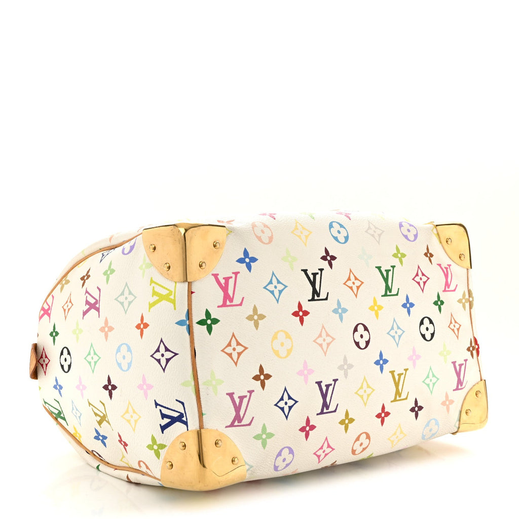 Monogram Multicolor Speedy 30 White