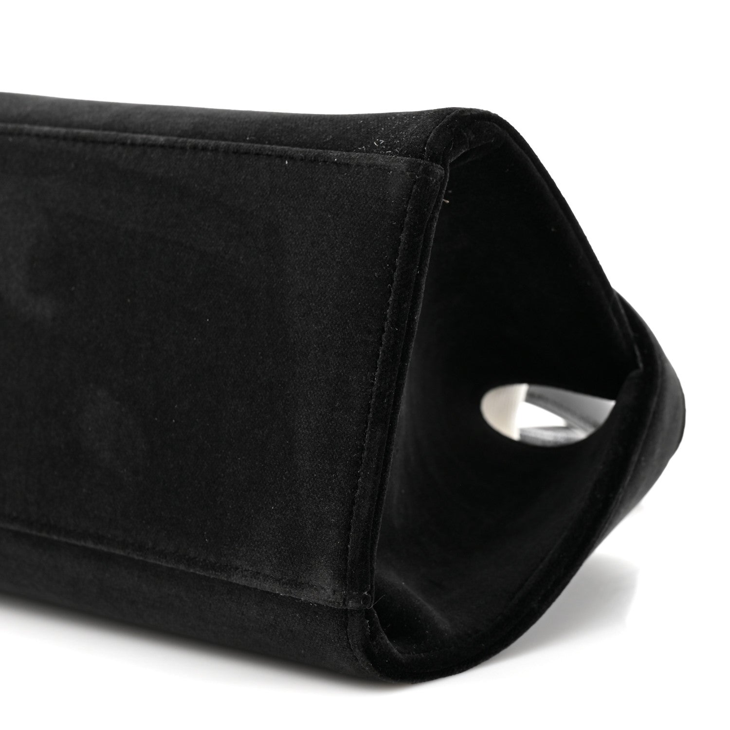 Velvet Strass XS Hug Bag Black