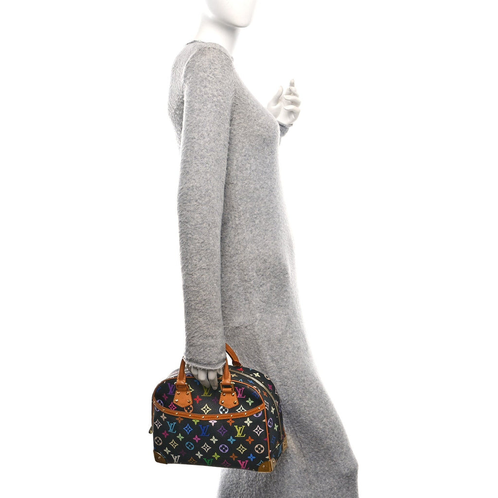 Monogram Multicolor Trouville Black