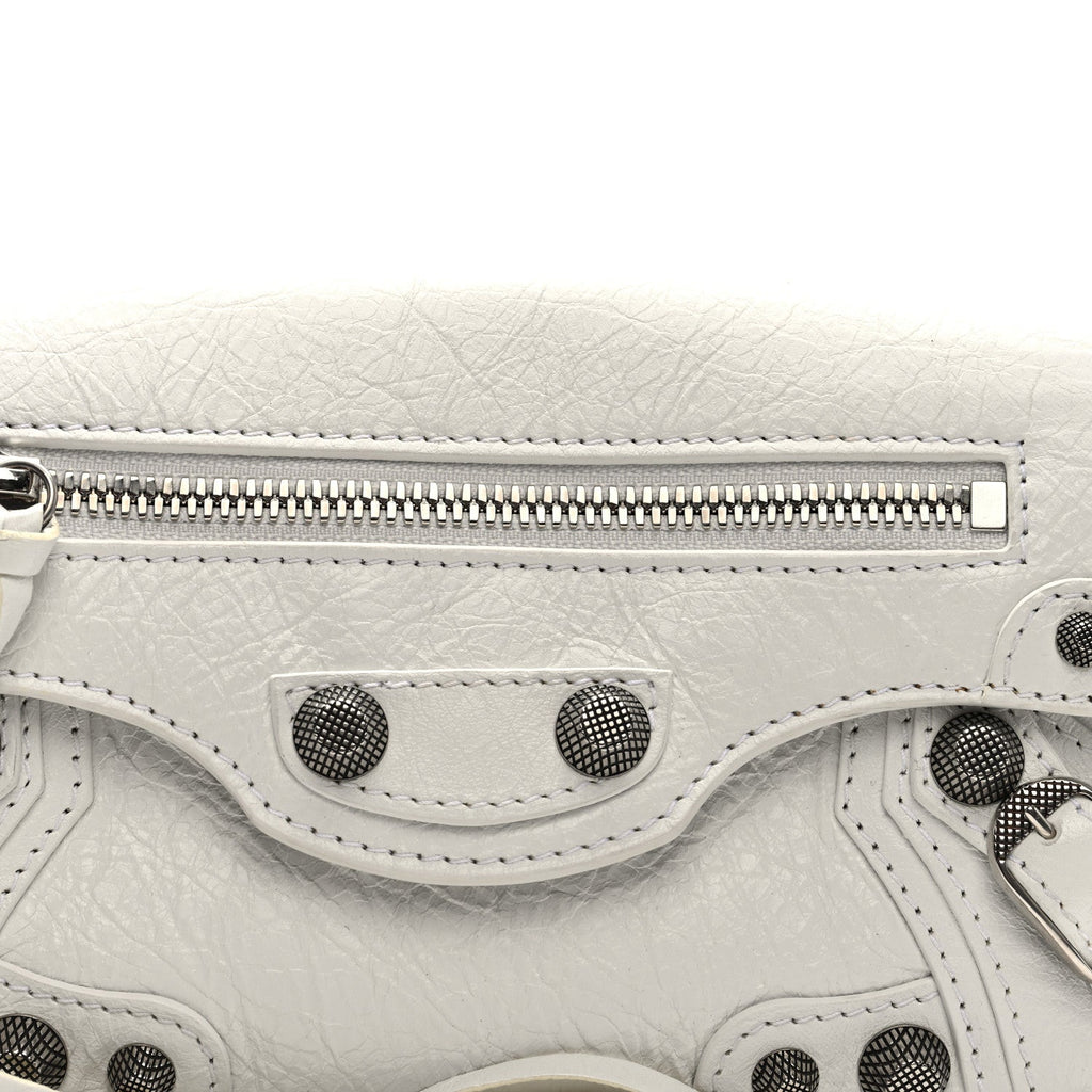 Agneau Arena Le Cagole Sling Bag XS Optic White