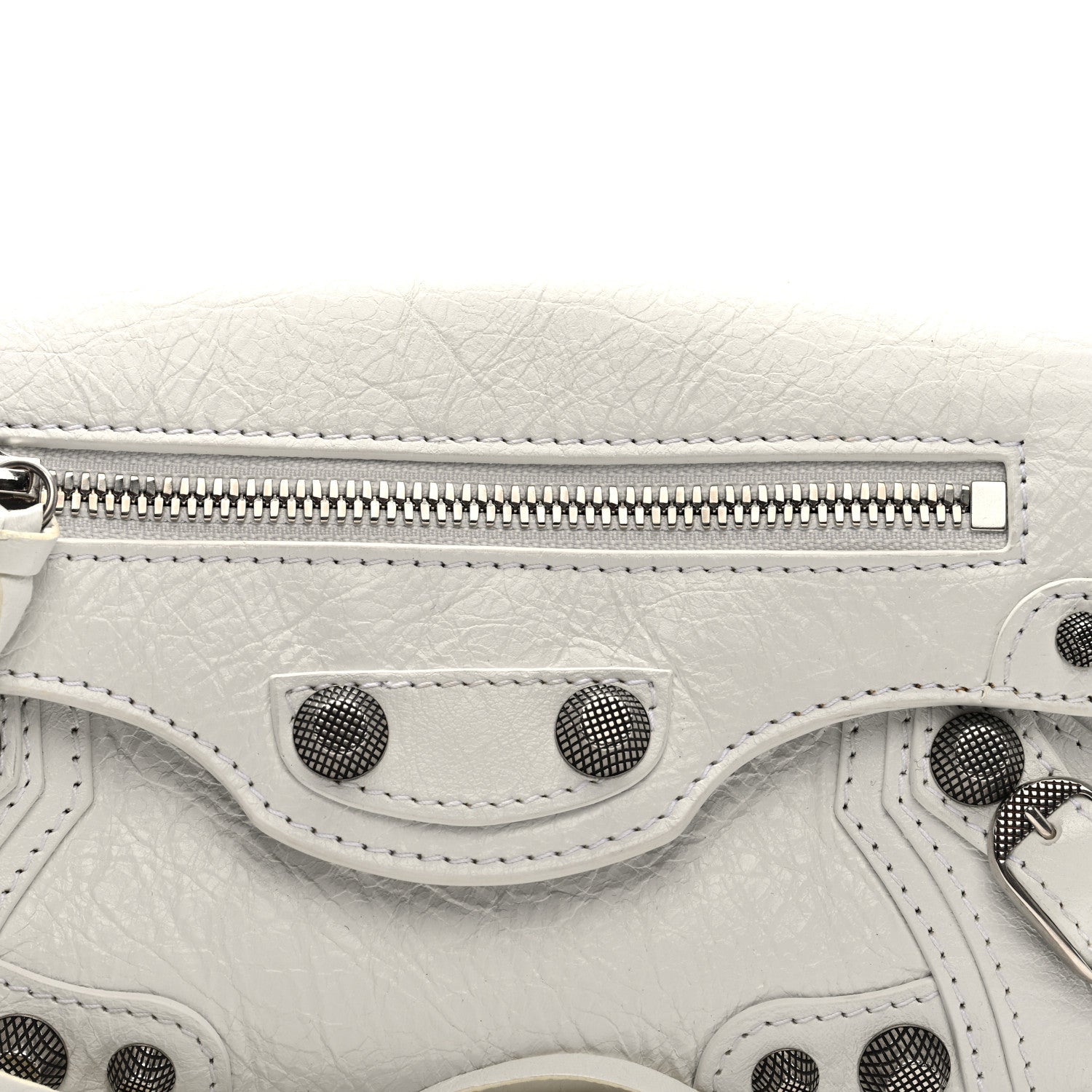 Agneau Arena Le Cagole Sling Bag XS Optic White