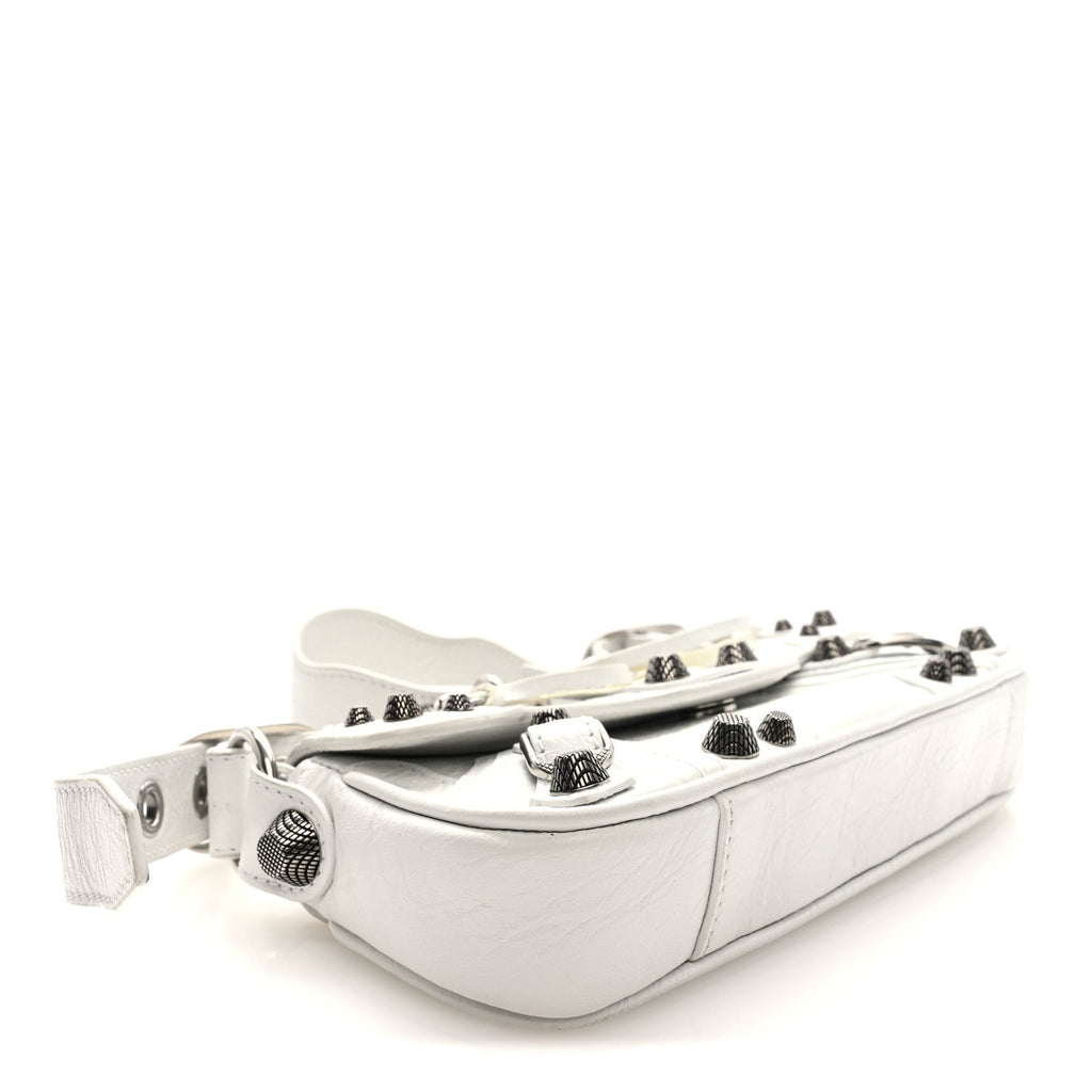 Agneau Arena Le Cagole Sling Bag XS Optic White